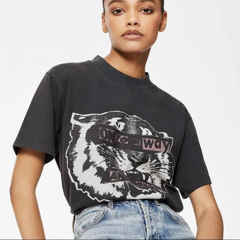 anine bing lili tigers eyes tee